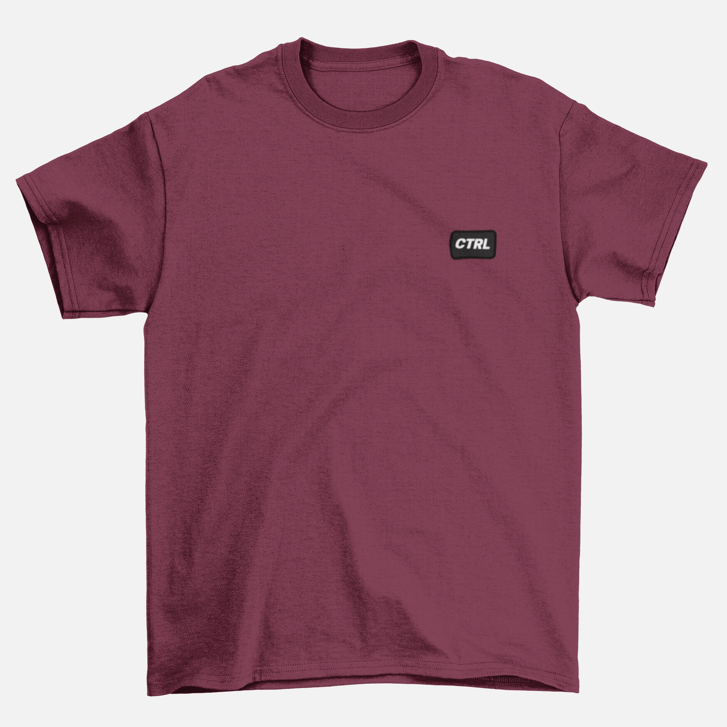 Statement Burgundy Shirt | Elevated Tee