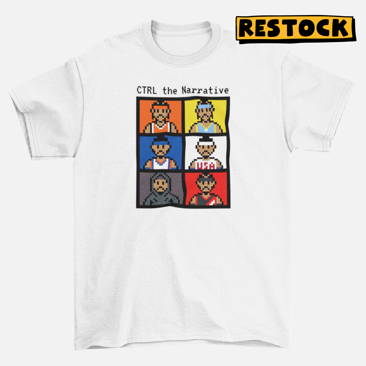 Pixel Melo Shirt | Elevated Tee