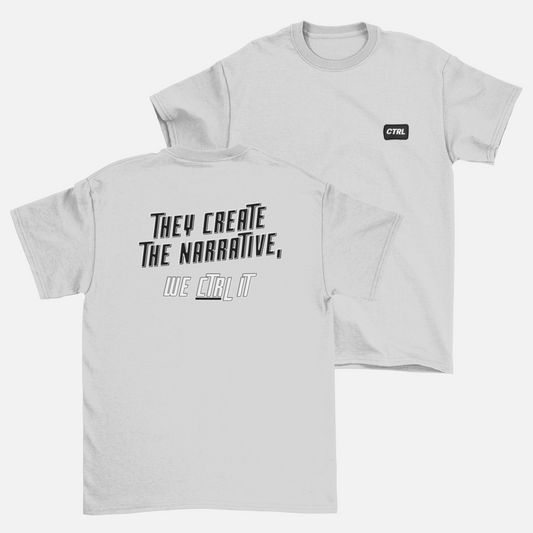 Statement Gray Shirt | Elevated Tee
