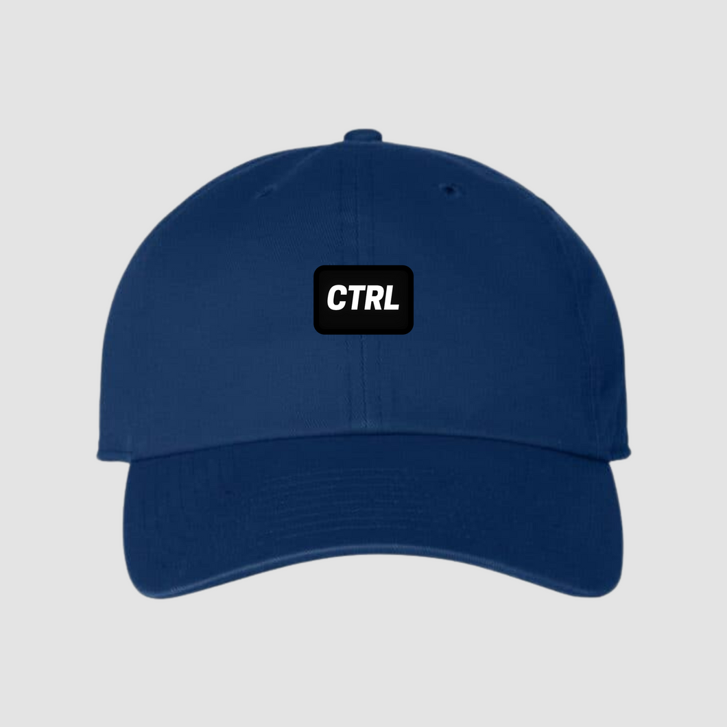 CTRL Logo Dad Hat Blue