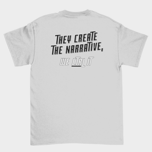 Statement Gray Shirt | Elevated Tee