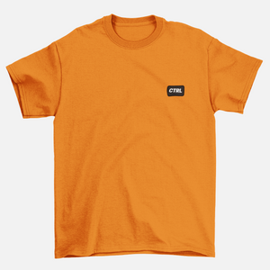 CTRL Statement T-Shirt Orange